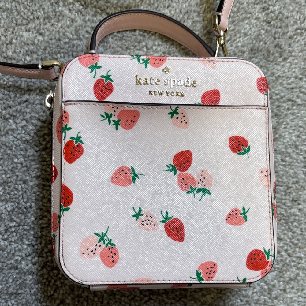Kate Spade Pink Strawberry Mini Bag
